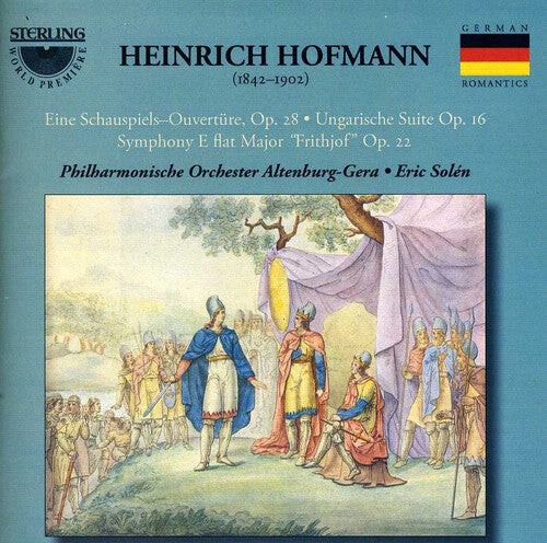 CD диск Hofmann / Phil Orch Altenburg-Gera / Solen: Eine Schauspiels / Ungarishe Suite Op 16
CD диск Hofmann / Phil Orch Altenburg-Gera / Solen: Eine Schauspiels / Ungarishe Suite Op 16