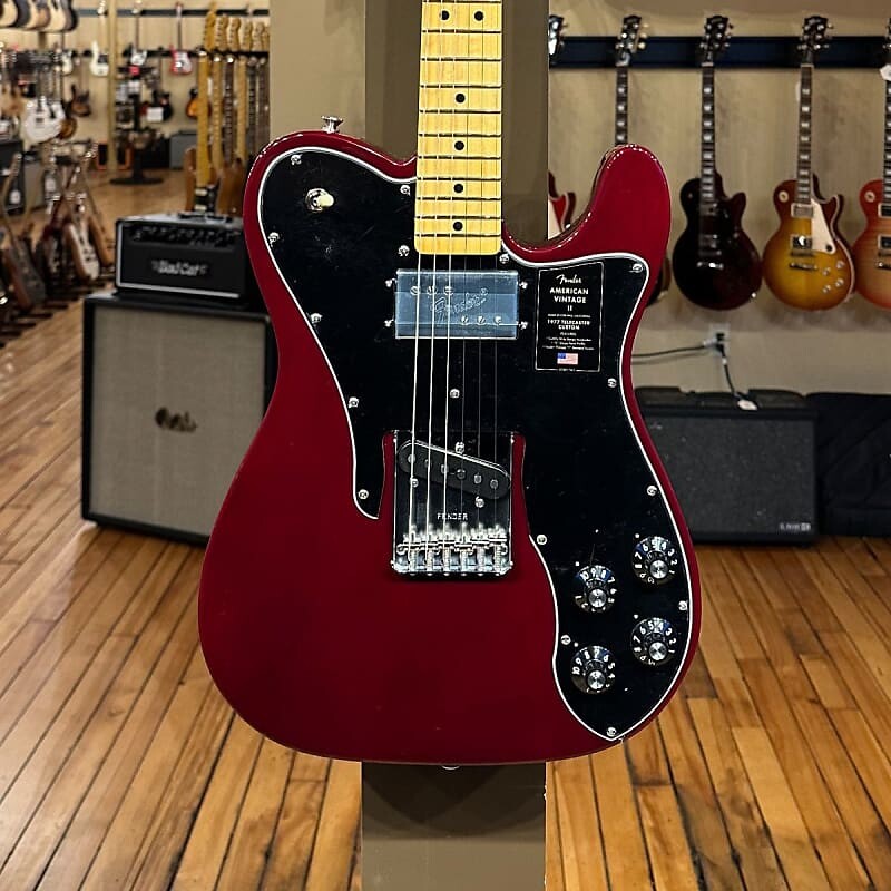 Электрогитара Fender American Vintage II 1977 Telecaster Custom - Wine w/Maple
Электрогитара Fender American Vintage II 1977 Telecaster Custom - Wine w/Maple