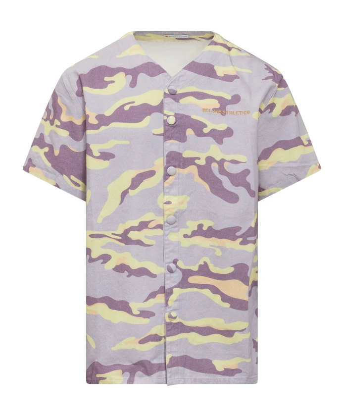 Камуфляжная рубашка с короткими рукавами и логотипом Bel-Air Athletics, фиолетовый
Камуфляжная рубашка с короткими рукавами и логотипом Bel-Air Athletics, фиолетовый