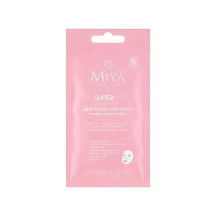 Miya Cosmetics My Super Mask Укрепляющая тканевая маска
Miya Cosmetics My Super Mask Укрепляющая тканевая маска
