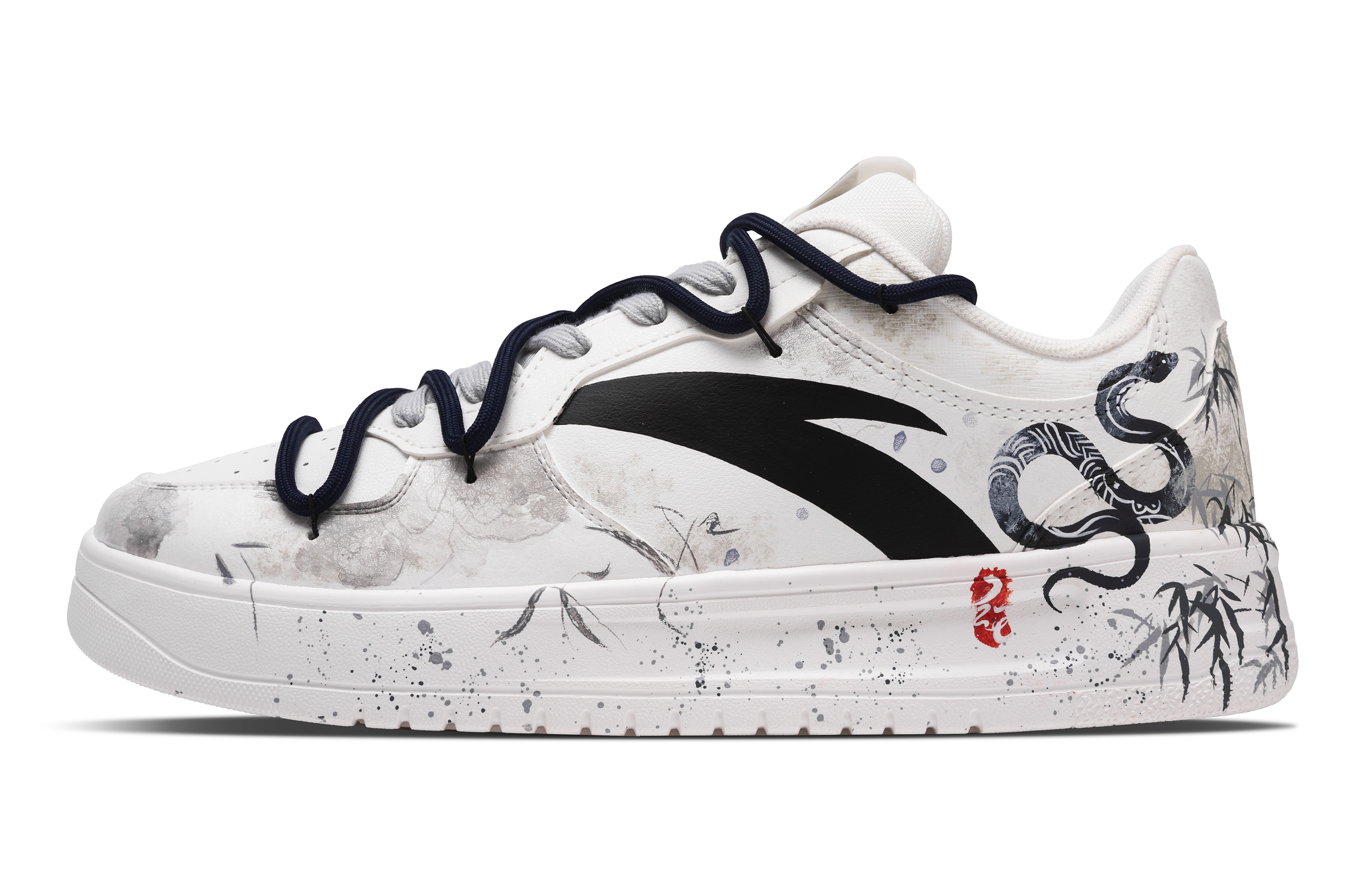 ANTA Прочные, легкие и дышащие низкие кроссовки для скейтбординга, мужские, с эффектом чернильной стирки
ANTA Прочные, легкие и дышащие низкие кроссовки для скейтбординга, мужские, с эффектом чернильной стирки