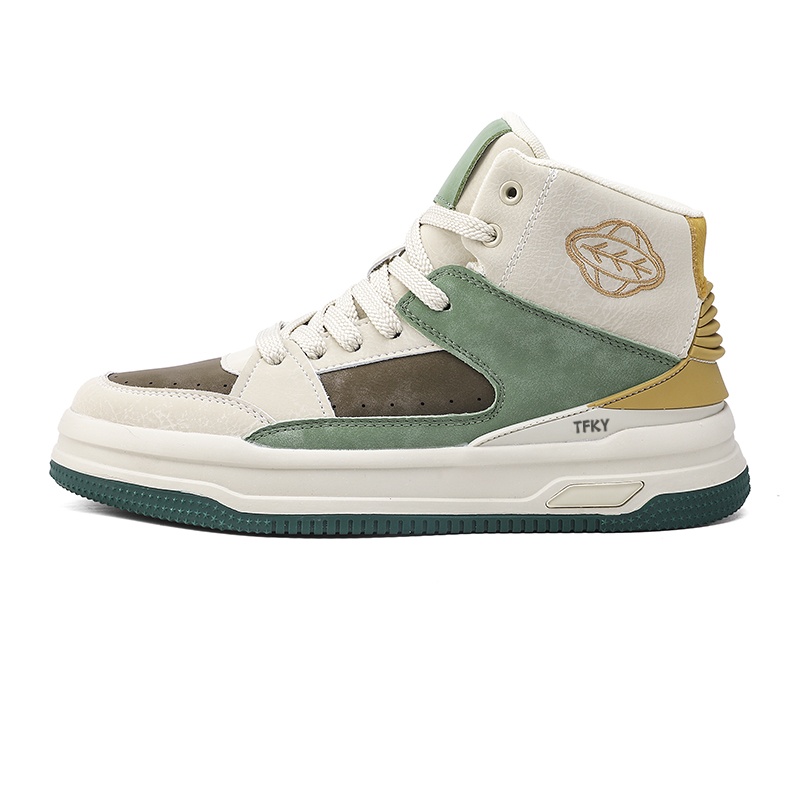 TFKY Антискользящие износостойкие высокие скейтерские кроссовки мужские - зеленый хаки, цвет Green Khaki
TFKY Антискользящие износостойкие высокие скейтерские кроссовки мужские - зеленый хаки, цвет Green Khaki