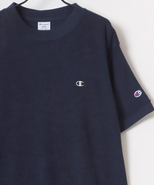 Футболка Champion, хлопок, с коротким рукавом, нашивка и вышивка, темно-синий
Футболка Champion, хлопок, с коротким рукавом, нашивка и вышивка, темно-синий
