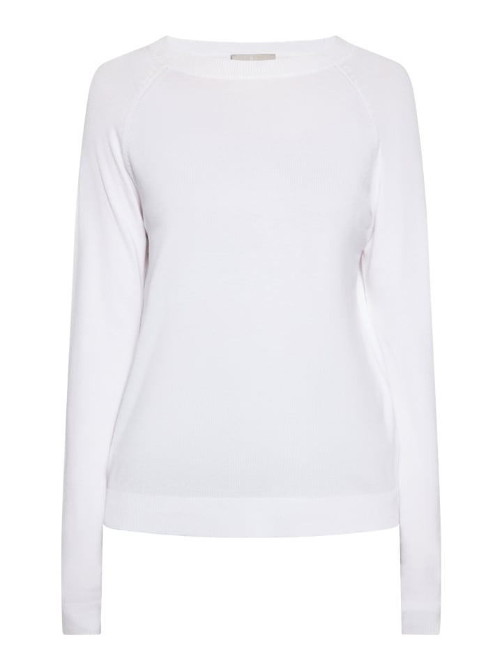 Женский свитер белого цвета DreiMaster Klassik
Женский свитер белого цвета DreiMaster Klassik