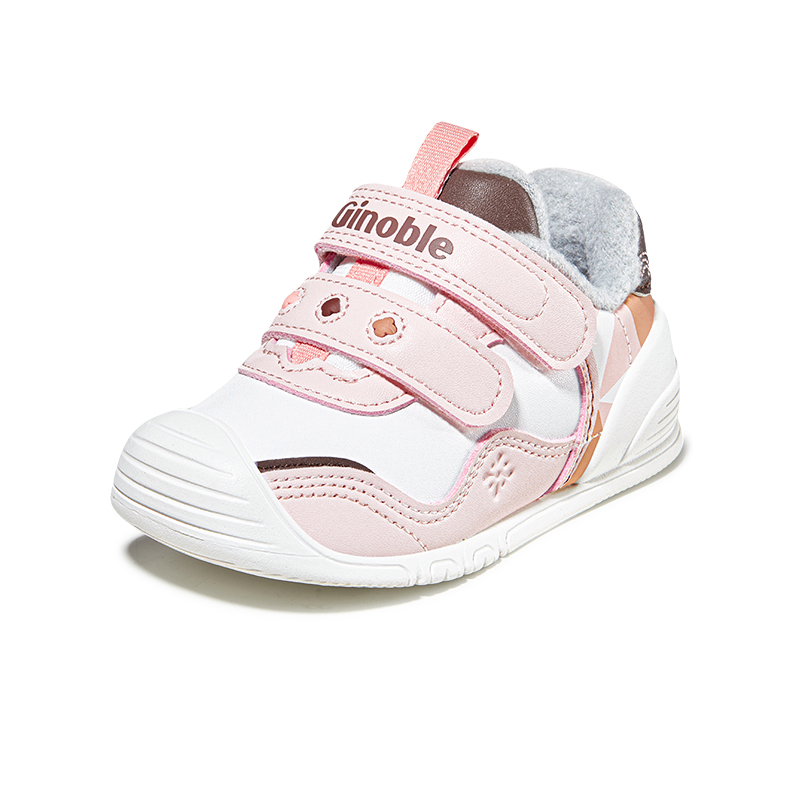 Износостойкие низкие кроссовки и носки для младенцев и малышей GINOBLE, розовый/белый 
Износостойкие низкие кроссовки и носки для младенцев и малышей GINOBLE, розовый/белый