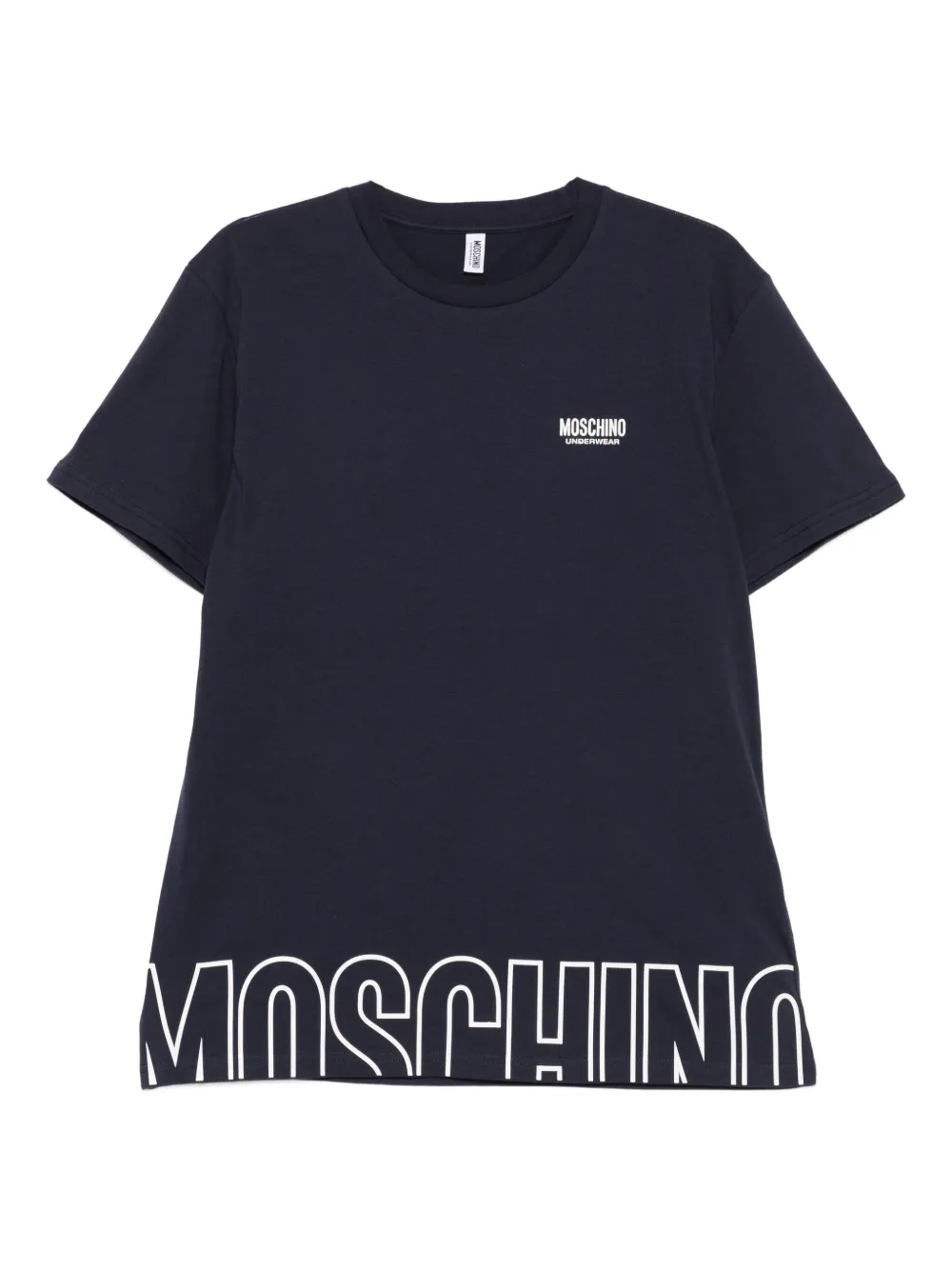 Футболка с логотипом Moschino, синий
Футболка с логотипом Moschino, синий