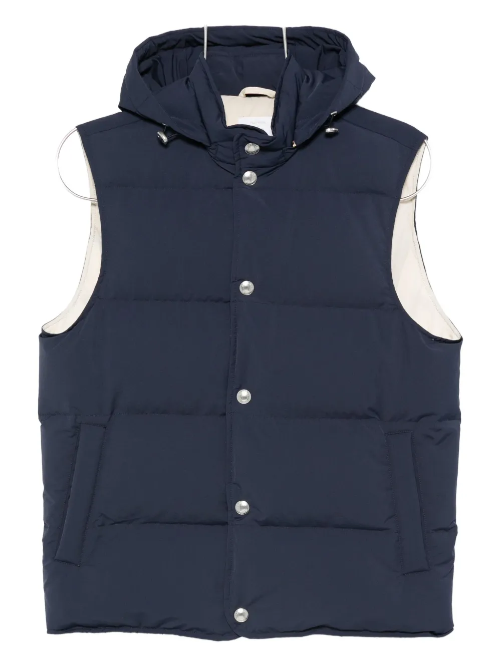 Стеганый жилет с капюшоном Eleventy, синий
Стеганый жилет с капюшоном Eleventy, синий