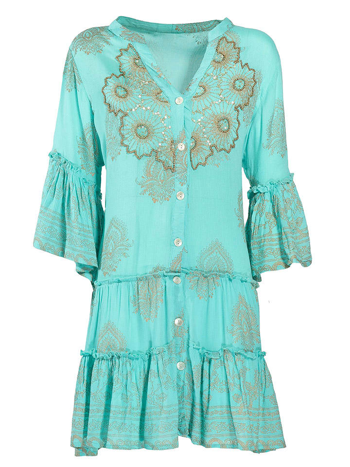 Короткое платье BLE, бирюзовый
Короткое платье BLE, бирюзовый