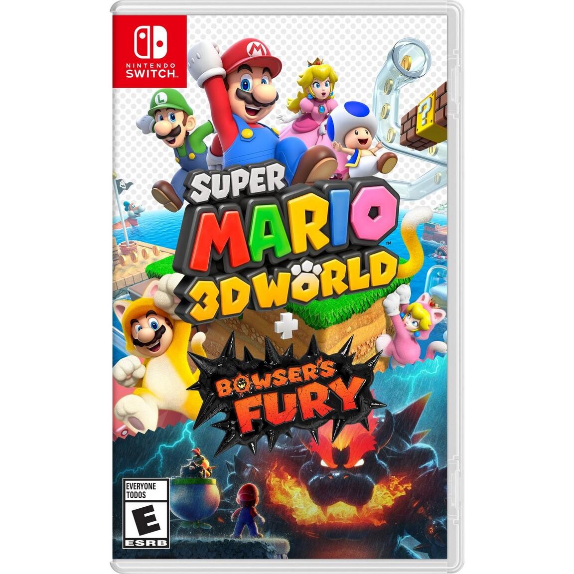 Видеоигра Super Mario 3D World Plus Bowser's Fury - Nintendo Switch
Видеоигра Super Mario 3D World Plus Bowser's Fury - Nintendo Switch