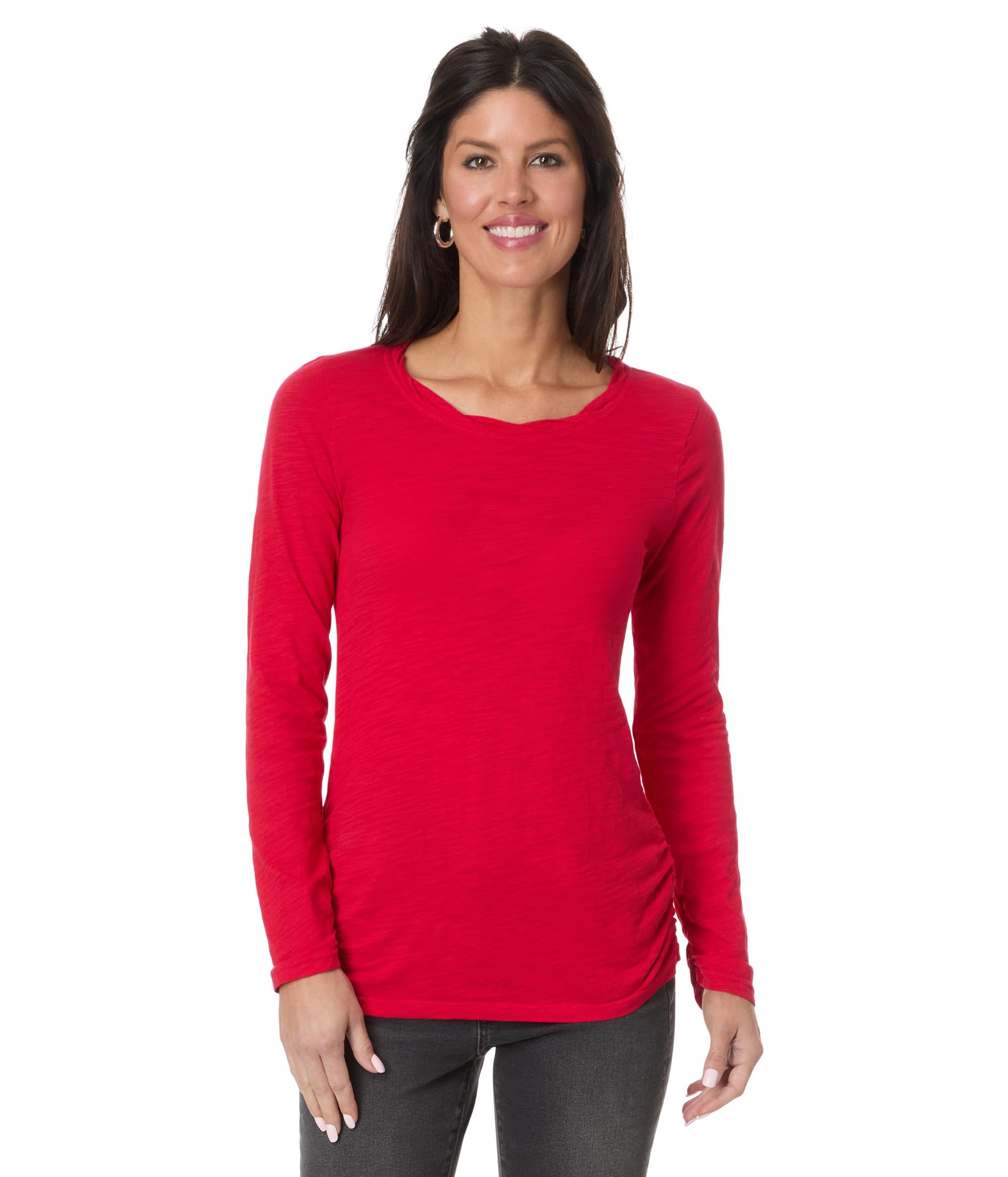 Футболка Mod-o-doc Long Sleeve Twisted Scoop Neck Tee, Santa Red
Футболка Mod-o-doc Long Sleeve Twisted Scoop Neck Tee, Santa Red