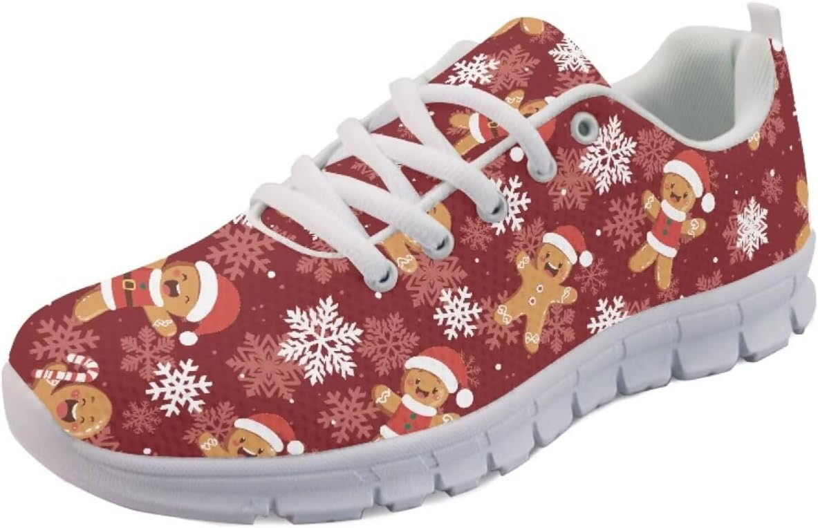 Кроссовки Forchrinse для женщин и мужчин, повседневные, с шнуровкой, для бега и тенниса, обувь для праздников и вечеринок, Christmas Gingerbread Man
Кроссовки Forchrinse для женщин и мужчин, повседневные, с шнуровкой, для бега и тенниса, обувь для праздников и вечеринок, Christmas Gingerbread Man