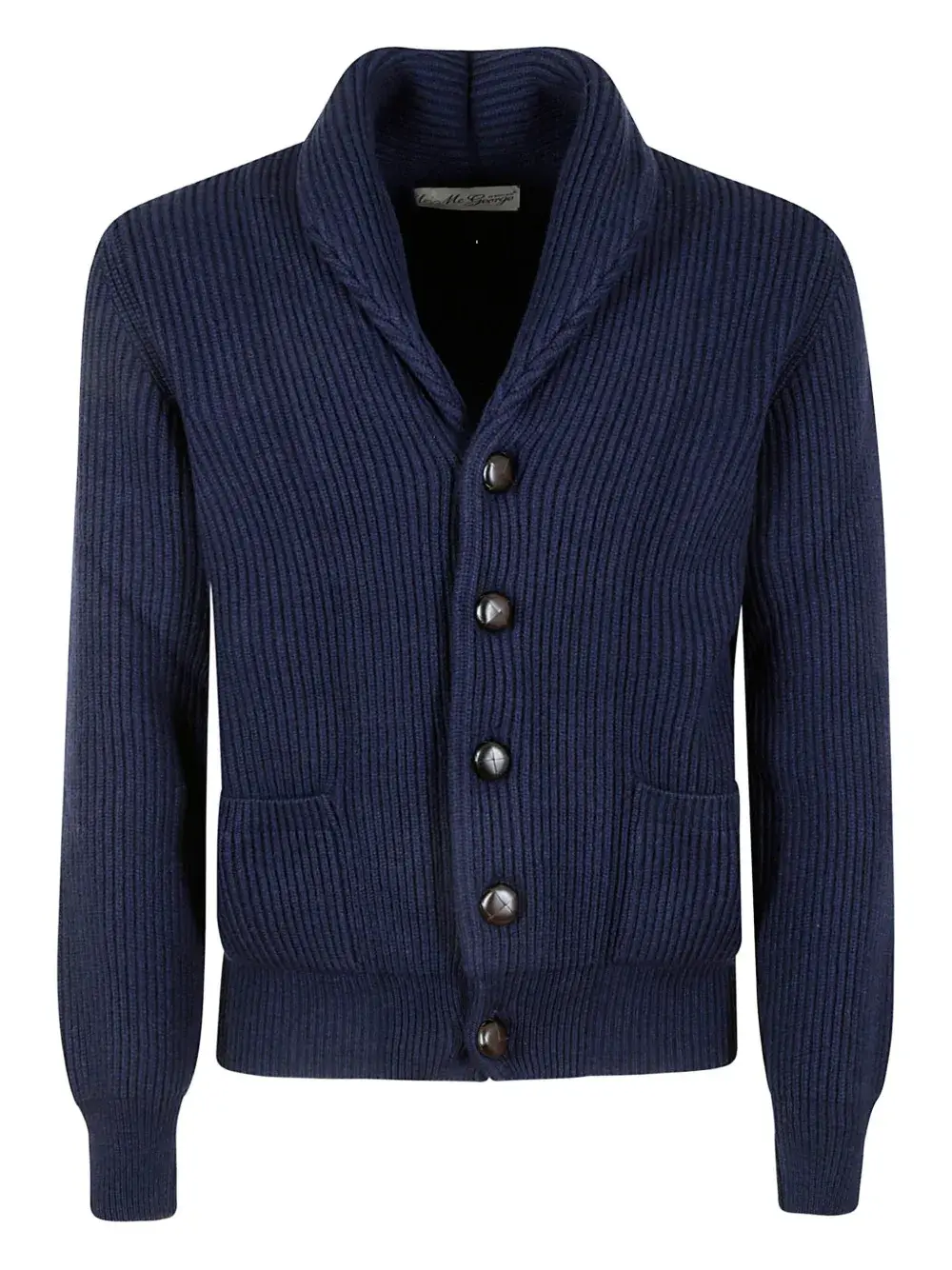 Кардиган с ребристой вязкой и шалевым воротником Mcgeorge, синий
Кардиган с ребристой вязкой и шалевым воротником Mcgeorge, синий