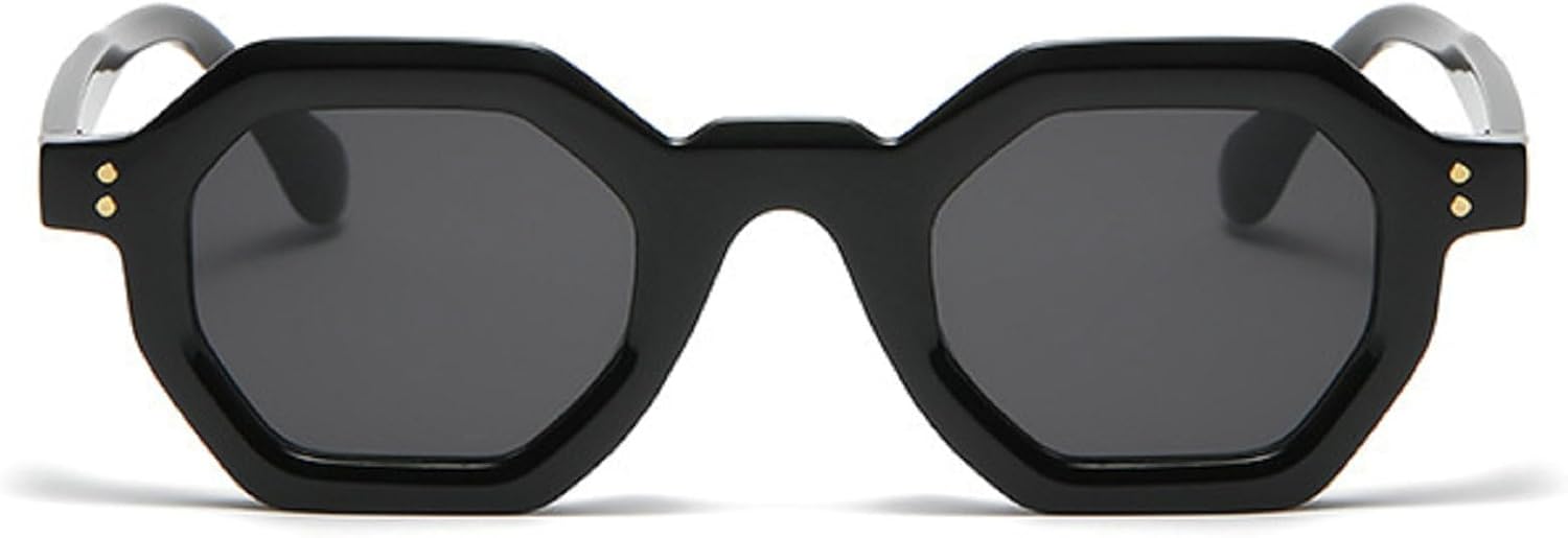 Модные солнцезащитные очки Polygon Small Square для женщин, ретро с заклепками, мужские солнцезащитные очки UV400, трендовые солнцезащитные очки для активного отдыха и спорта mincl, Black
Модные солнцезащитные очки Polygon Small Square для женщин, ретро с заклепками, мужские солнцезащитные очки UV400, трендовые солнцезащитные очки для активного отдыха и спорта mincl, Black