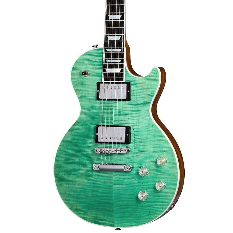 Электрогитара Gibson Les Paul Modern Figured Guitar w/ Hardshell Case - Seafoam Green
Электрогитара Gibson Les Paul Modern Figured Guitar w/ Hardshell Case - Seafoam Green