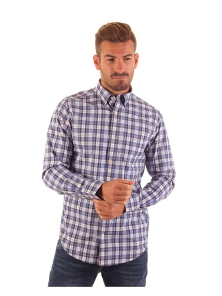 Рубашка Gant, цвет marineblau/blau
Рубашка Gant, цвет marineblau/blau