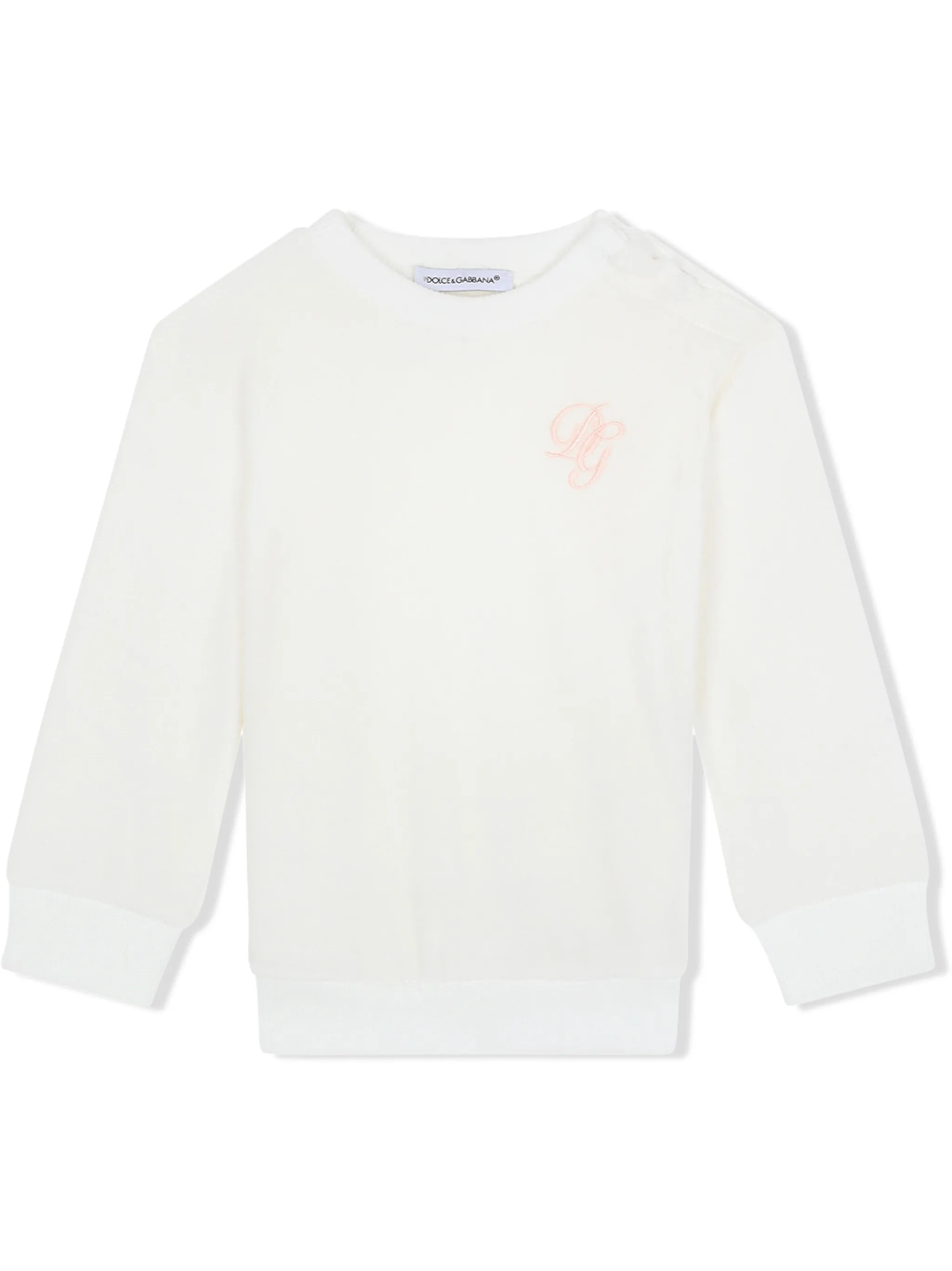 Толстовка с вышивкой DG Dolce & Gabbana Kids, белый
Толстовка с вышивкой DG Dolce & Gabbana Kids, белый