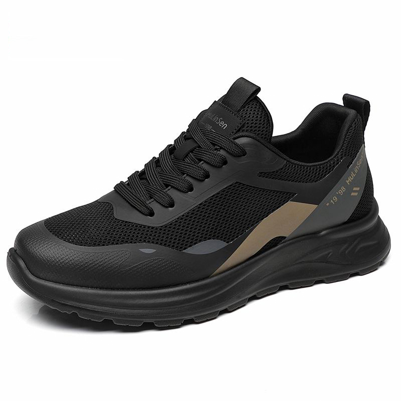 Низкие повседневные туфли с амортизацией, противоскользящие и износостойкие для мужчин Mulinsen, Black
Низкие повседневные туфли с амортизацией, противоскользящие и износостойкие для мужчин Mulinsen, Black