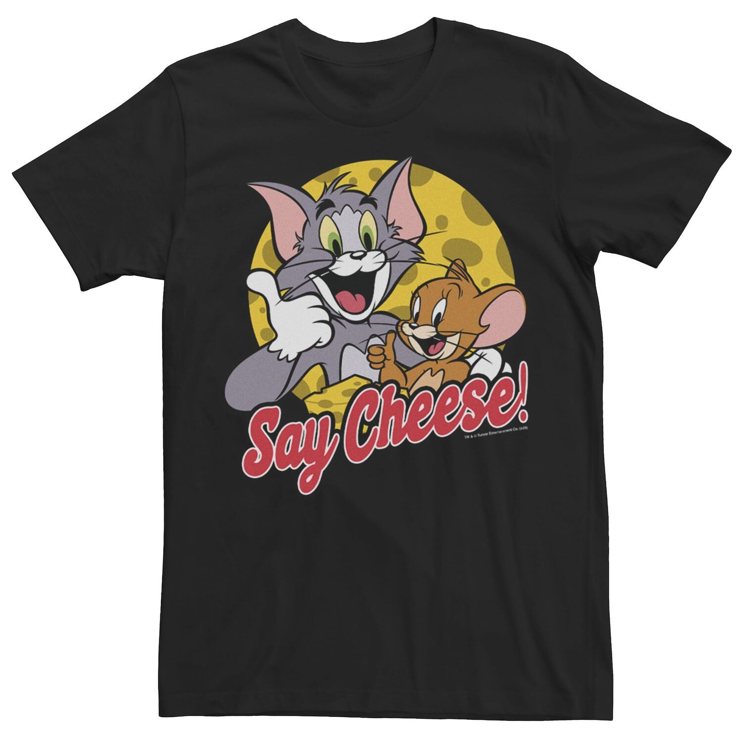 Мужская футболка с портретом Tom And Jerry Say Cheese Licensed Character
Мужская футболка с портретом Tom And Jerry Say Cheese Licensed Character