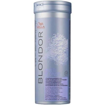 Professionals Blondor Multi Blonde Пудра-осветлитель 400 г, Wella
Professionals Blondor Multi Blonde Пудра-осветлитель 400 г, Wella
