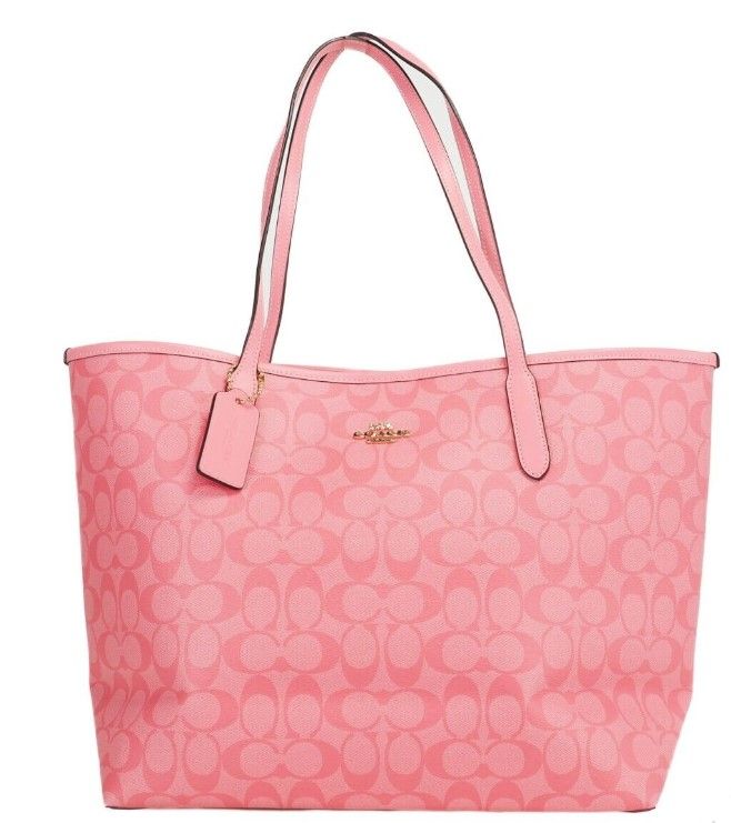 Сумка-тоут через плечо City Tote из холщовой ткани с фирменным покрытием Pink Lemonade Coach
Сумка-тоут через плечо City Tote из холщовой ткани с фирменным покрытием Pink Lemonade Coach