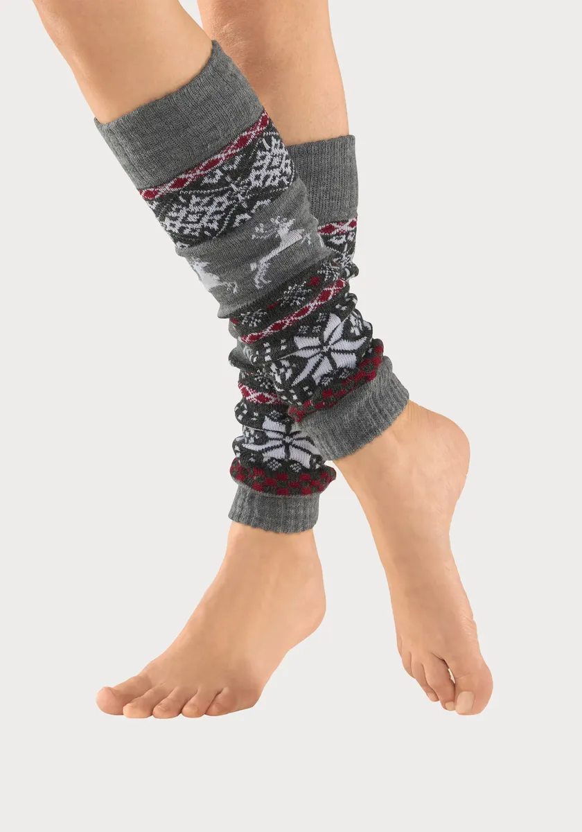 Гетры Lavana (упаковка), с вязаными мотивами, цвет Grau Meliert Gemustert
Гетры Lavana (упаковка), с вязаными мотивами, цвет Grau Meliert Gemustert