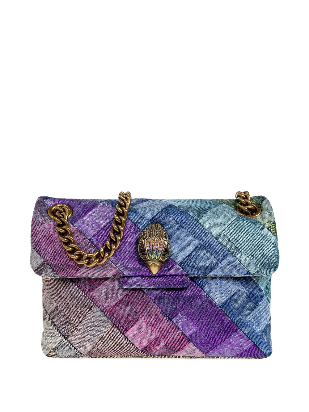 Мини-сумка на плечо Kensington с эффектом пэчворк Kurt Geiger London, мультиколор
Мини-сумка на плечо Kensington с эффектом пэчворк Kurt Geiger London, мультиколор