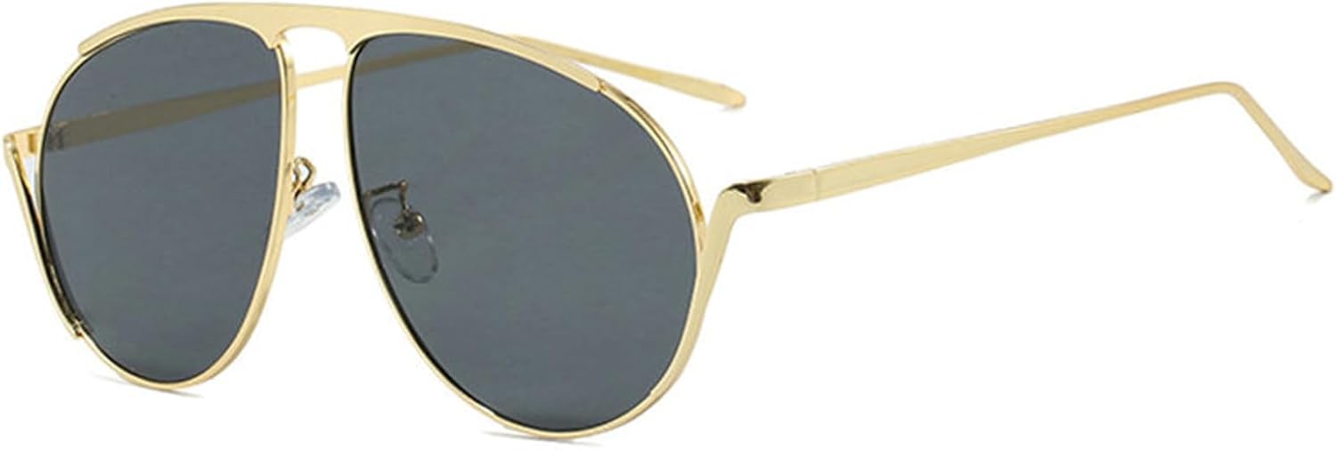 Солнцезащитные очки Willochra в стиле «пилот», увеличенные, унисекс. Классическая модель с двойной перемычкой, металлическая овальная оправа черного цвета. Защита от УФ-излучения UV400
Солнцезащитные очки Willochra в стиле «пилот», увеличенные, унисекс. Классическая модель с двойной перемычкой, металлическая овальная оправа черного цвета. Защита от УФ-излучения UV400