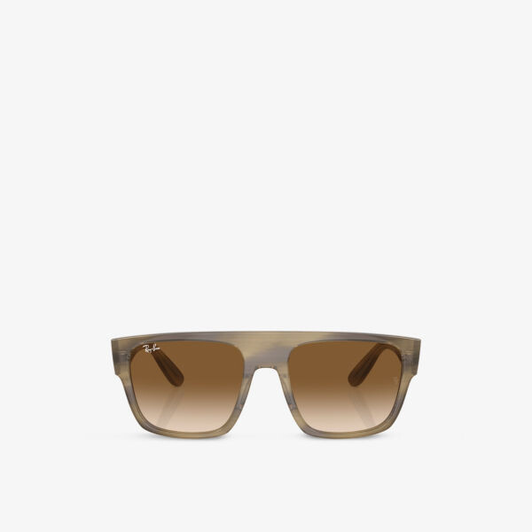 Rb0360s солнцезащитные очки drifter в квадратной оправе из пропионата Ray-Ban, коричневый
Rb0360s солнцезащитные очки drifter в квадратной оправе из пропионата Ray-Ban, коричневый