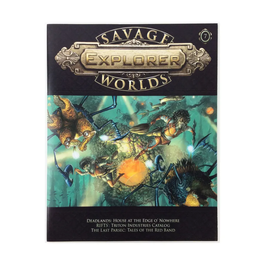 Savage Worlds Explorer #07, Savage Worlds (Pinnacle/Great White Games), мягкая обложка
Savage Worlds Explorer #07, Savage Worlds (Pinnacle/Great White Games), мягкая обложка