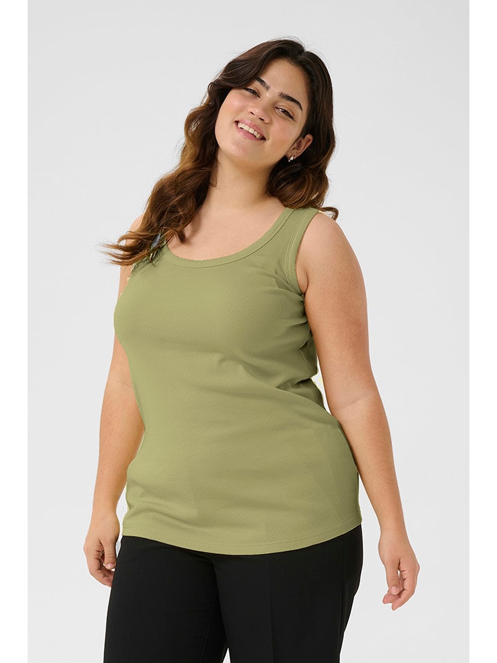 Топ KAFFE curve, зеленый
Топ KAFFE curve, зеленый