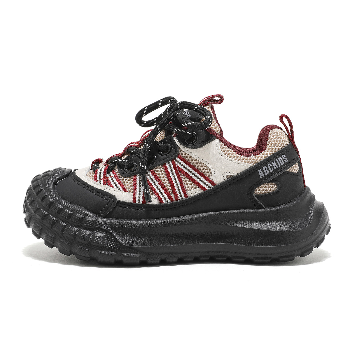 Легкие амортизирующие низкие повседневные кроссовки для детей ABC KIDS, черный/бежевый/красный
Легкие амортизирующие низкие повседневные кроссовки для детей ABC KIDS, черный/бежевый/красный