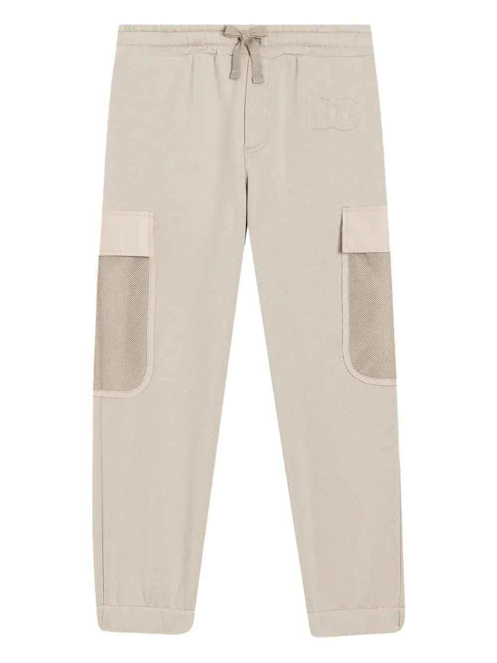 Брюки с кулиской и сетчатыми карманами Dolce & Gabbana Kids, нейтральный
Брюки с кулиской и сетчатыми карманами Dolce & Gabbana Kids, нейтральный
