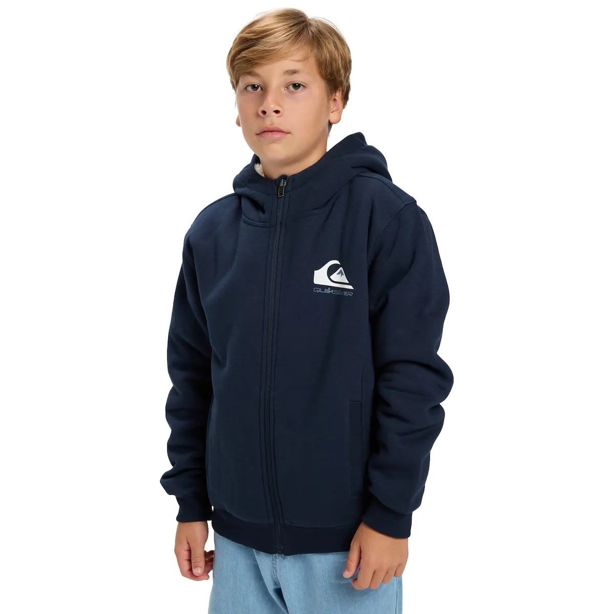 Детская толстовка с флисовой подкладкой Sherpa Quiksilver, синий
Детская толстовка с флисовой подкладкой Sherpa Quiksilver, синий