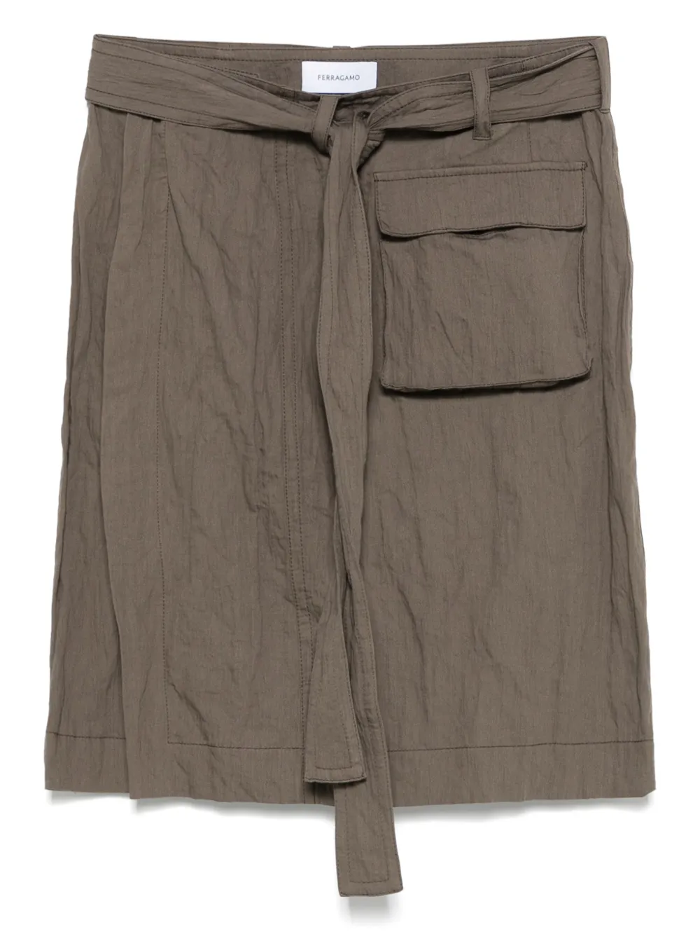 Юбка прямого кроя Ferragamo, серый
Юбка прямого кроя Ferragamo, серый
