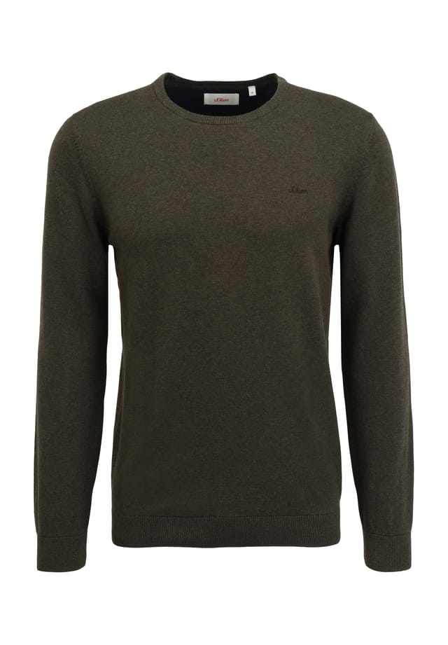 Тонкий вязаный свитер с круглым вырезом S.Oliver, мультиколор
Тонкий вязаный свитер с круглым вырезом S.Oliver, мультиколор