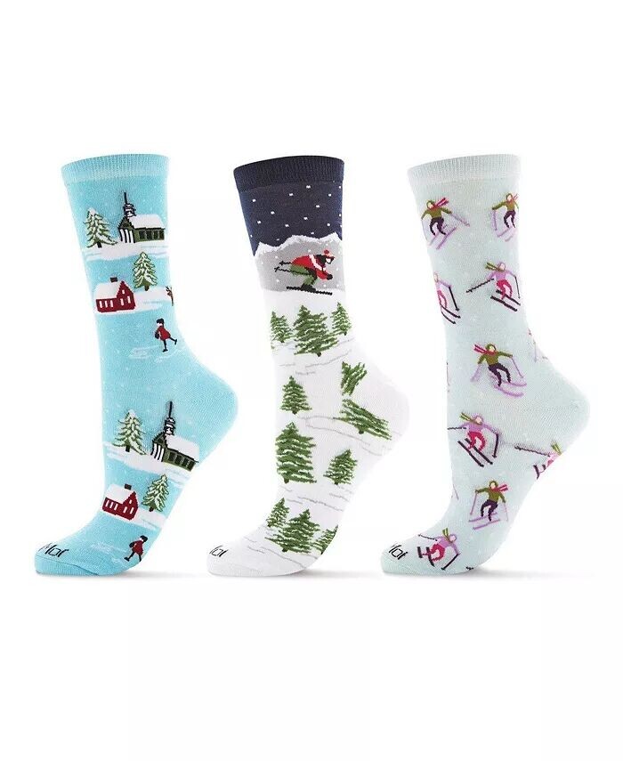 Комплект женских носков из искусственного шелка Bamboo Crew Bundle Memoi, мультиколор
Комплект женских носков из искусственного шелка Bamboo Crew Bundle Memoi, мультиколор