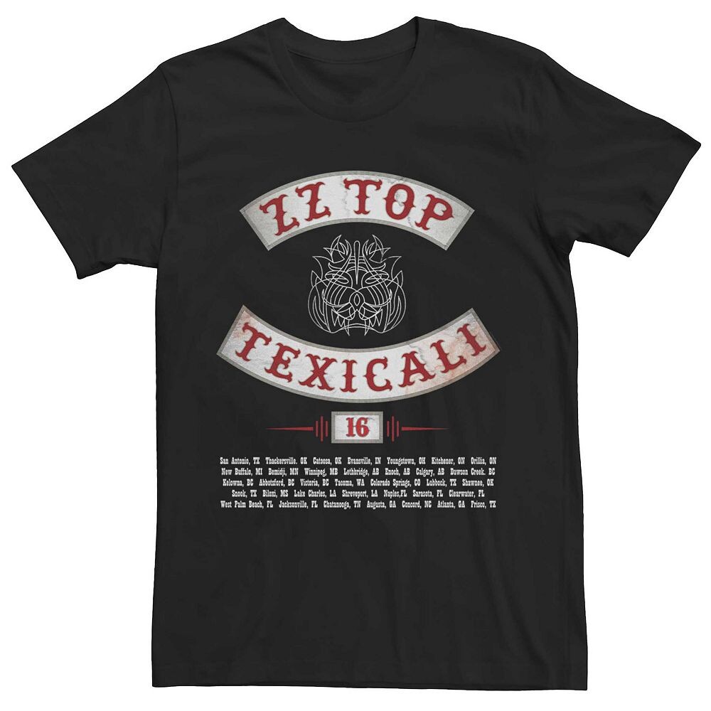 Мужская футболка ZZ Top Texicali Tour Date Concert Licensed Character, черный
Мужская футболка ZZ Top Texicali Tour Date Concert Licensed Character, черный