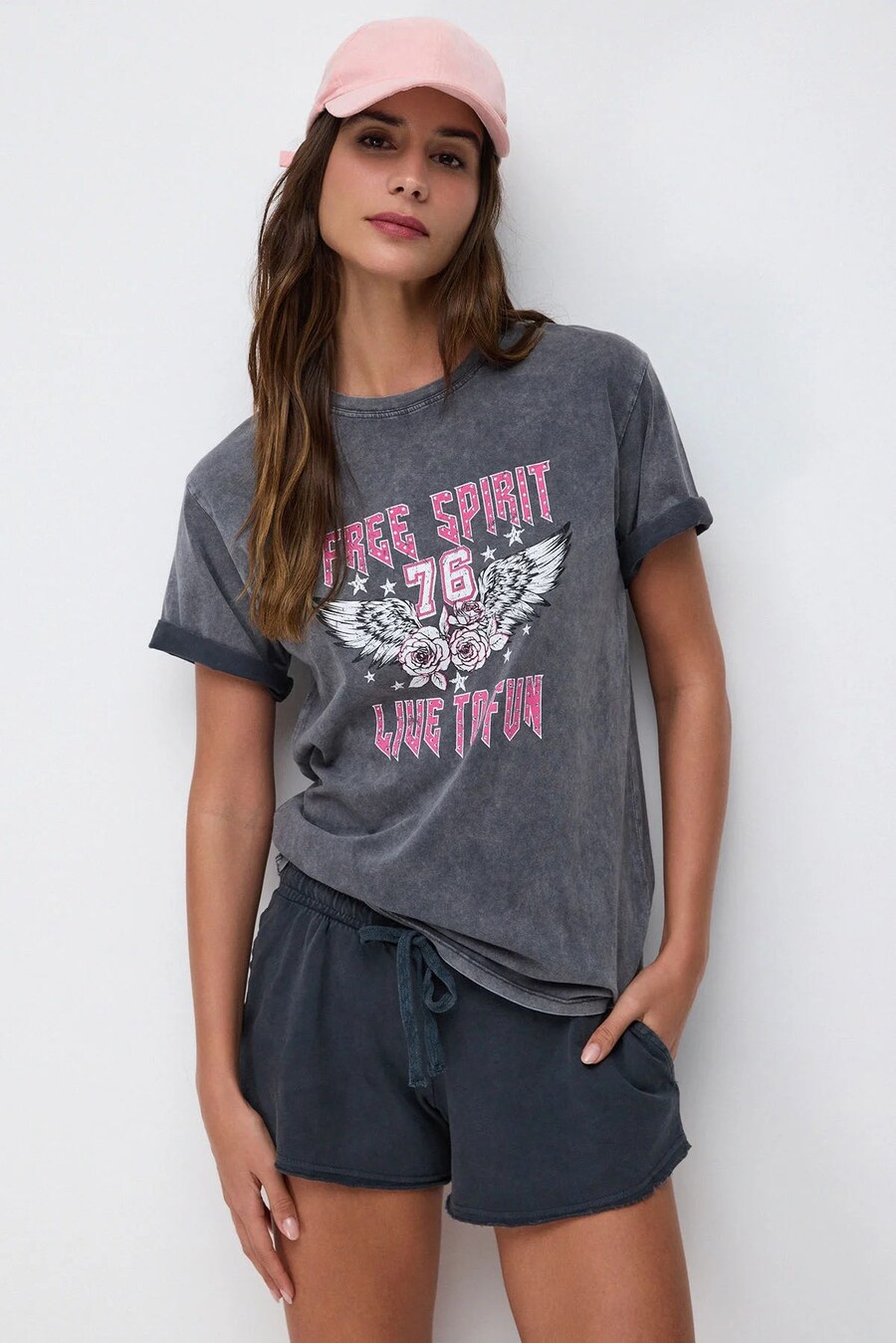 Рубашка No Matter What, антрацит
Рубашка No Matter What, антрацит