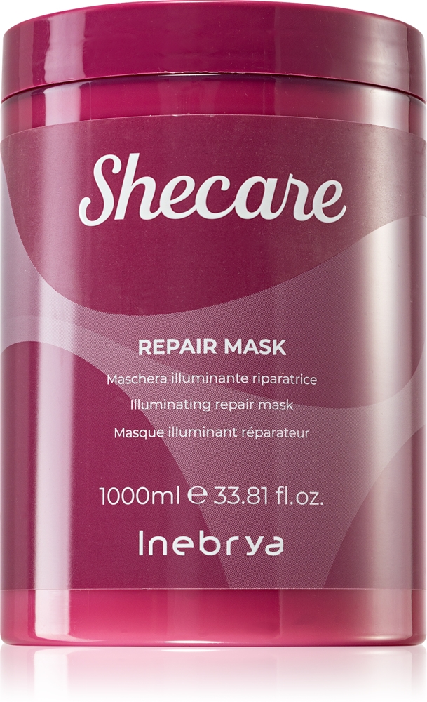 Shecare Repair Mask восстанавливающая маска для поврежденных волос Inebrya, 1000 мл
Shecare Repair Mask восстанавливающая маска для поврежденных волос Inebrya, 1000 мл