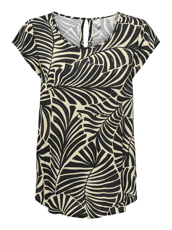 Блузка ONLY, бежевый/черный
Блузка ONLY, бежевый/черный