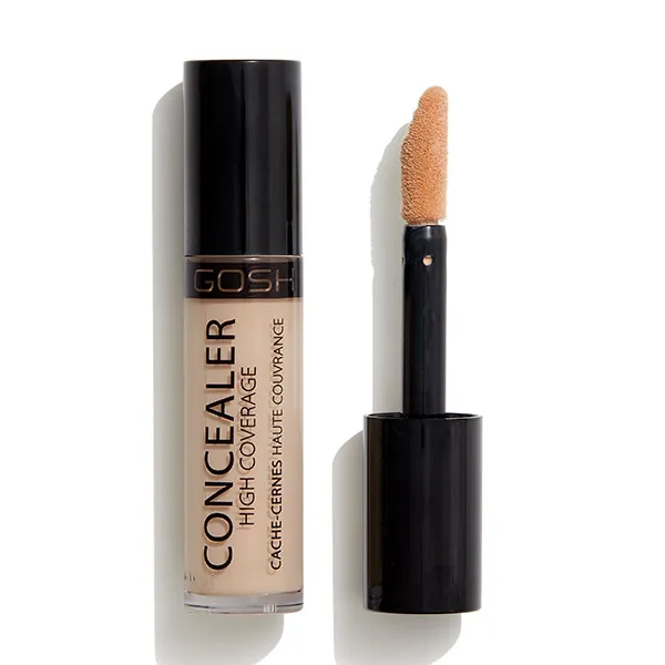 Корректирующая жидкость Concealer High Coverage Gosh, цвет porcelain 
Корректирующая жидкость Concealer High Coverage Gosh, цвет porcelain