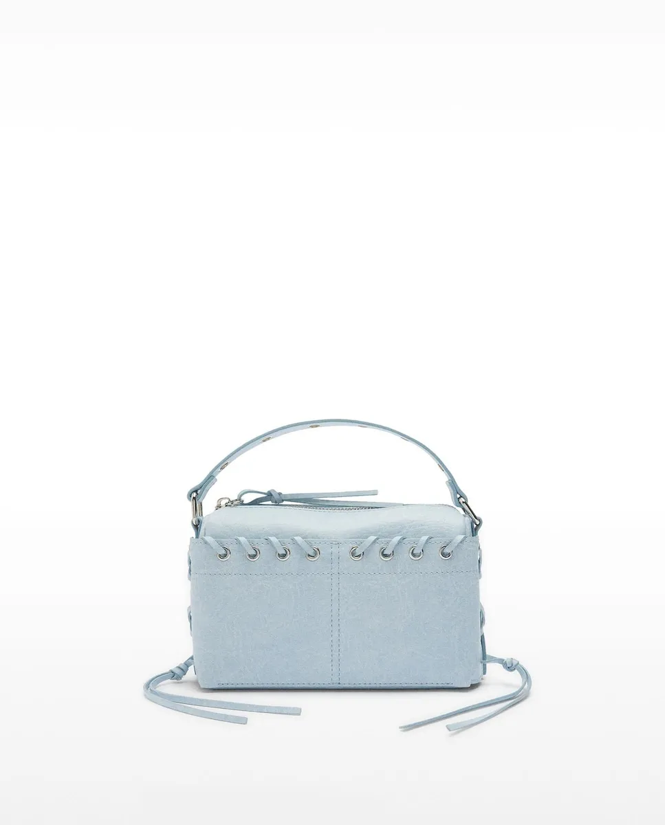 Сумка-трансформер с плетеными краями и гладкой молнией Parfois, синий
Сумка-трансформер с плетеными краями и гладкой молнией Parfois, синий