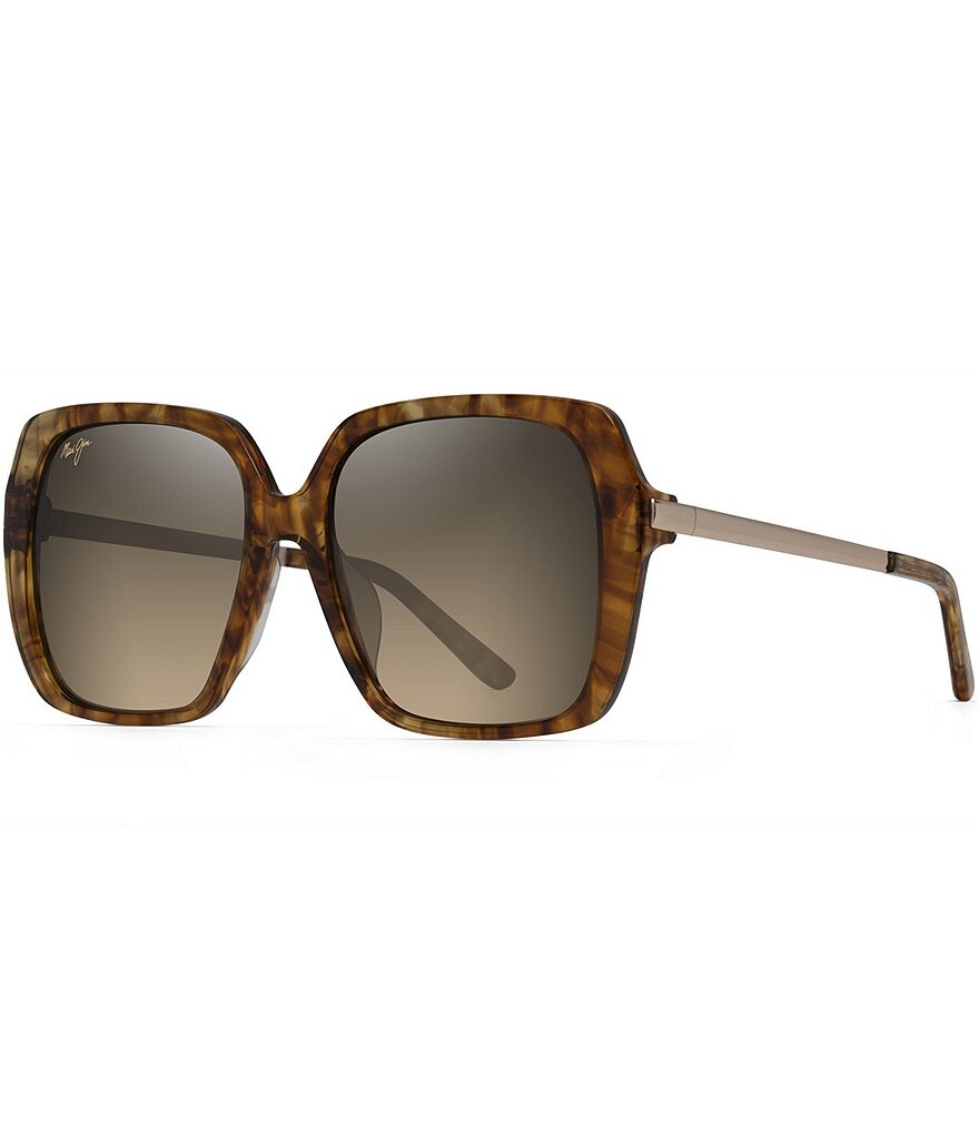 Женские поляризационные черные квадратные солнцезащитные очки Maui Jim у бассейна, 55 мм, коричневый
Женские поляризационные черные квадратные солнцезащитные очки Maui Jim у бассейна, 55 мм, коричневый