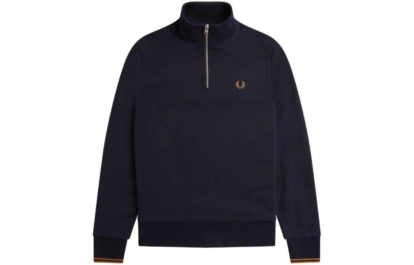 Хлопковый свитшот с вышитым логотипом FRED PERRY, синий
Хлопковый свитшот с вышитым логотипом FRED PERRY, синий
