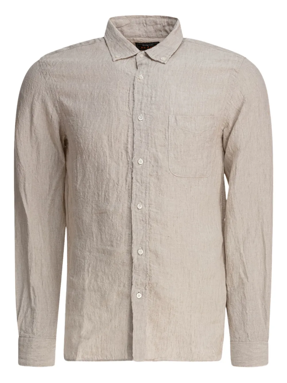 Рубашка с льняным карманом BEAMS PLUS, нейтральный
Рубашка с льняным карманом BEAMS PLUS, нейтральный