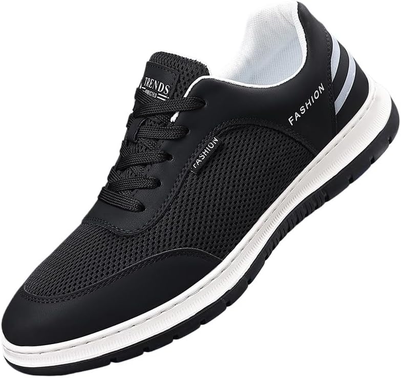 Мужские кроссовки Fusecottc, повседневные спортивные, для бега на улице, легкие и удобные, для поездок на работу, с шнуровкой, черный
Мужские кроссовки Fusecottc, повседневные спортивные, для бега на улице, легкие и удобные, для поездок на работу, с шнуровкой, черный