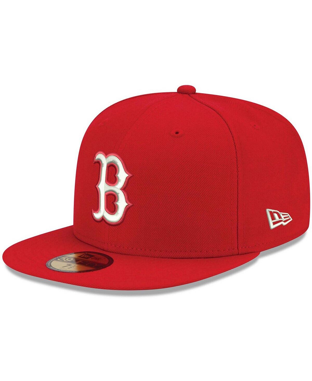 Мужская красная приталенная кепка Boston Red Sox Logo белая 59FIFTY New Era 
Мужская красная приталенная кепка Boston Red Sox Logo белая 59FIFTY New Era