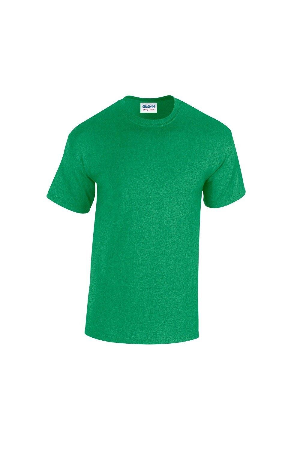 Простая хлопковая футболка из плотного материала Gildan, зеленый
Простая хлопковая футболка из плотного материала Gildan, зеленый