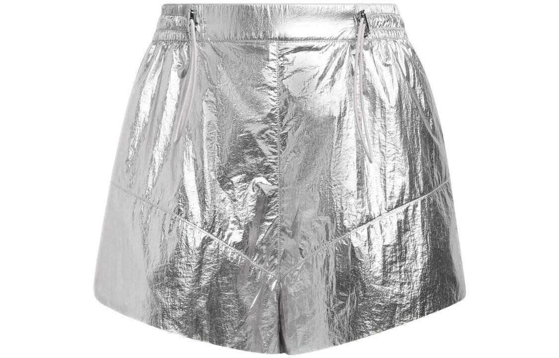 Повседневные шорты женские серебристые Adidas 
Повседневные шорты женские серебристые Adidas