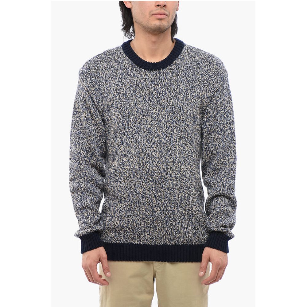 Меланжевый хлопковый джемпер с круглым вырезом Woolrich, Blue
Меланжевый хлопковый джемпер с круглым вырезом Woolrich, Blue